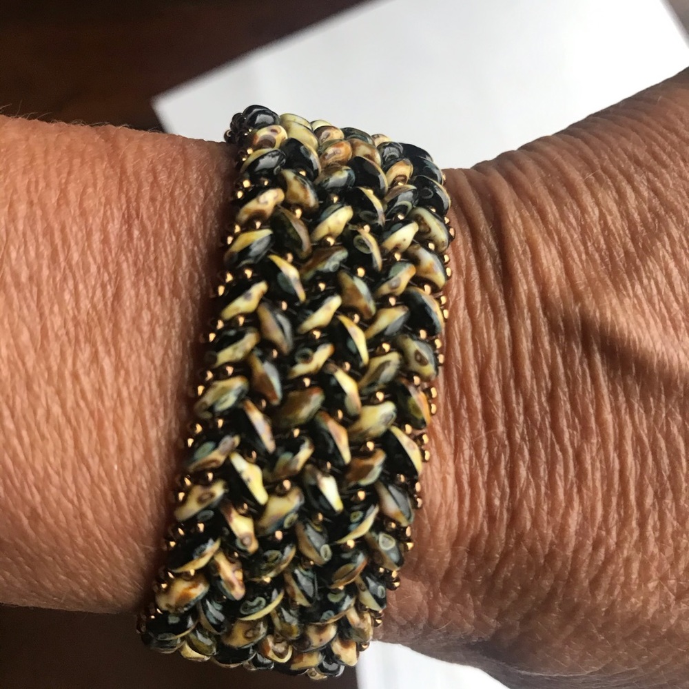 Animal print bracelet